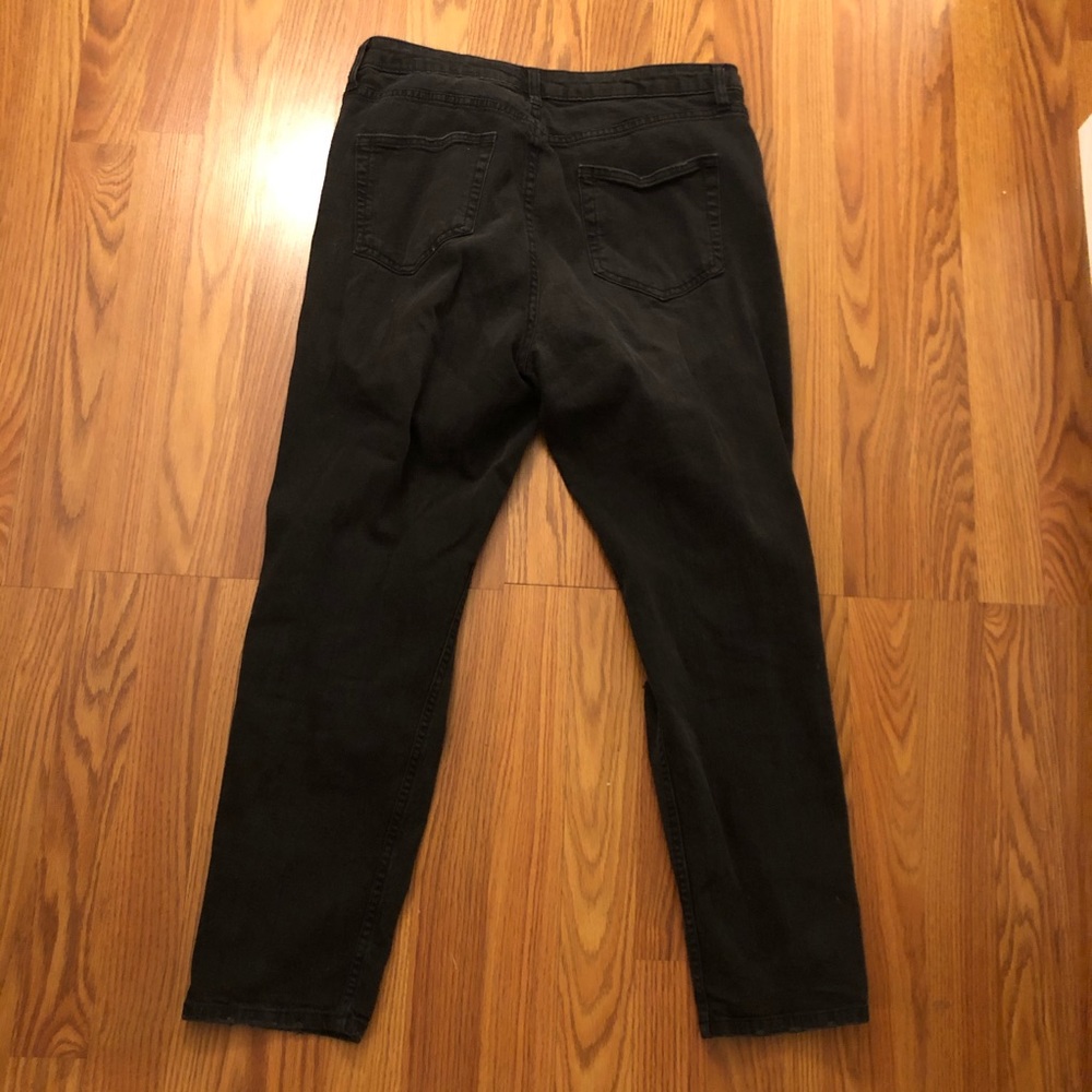 Wild fable black ripped mom jeans